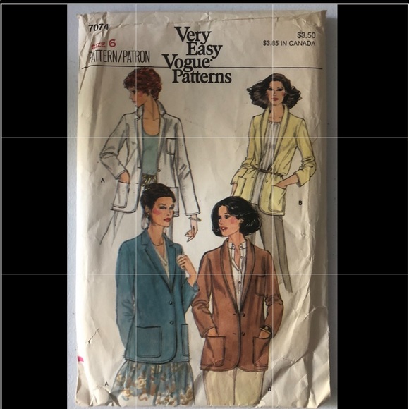 Vogue Pattern Set 1368 - Picture 1 of 2